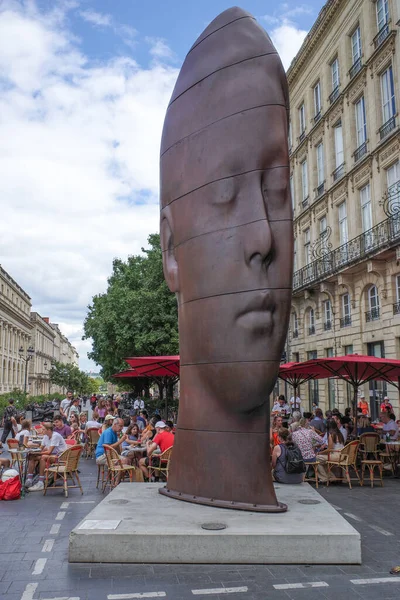 Art Insallation Sculpture Sarra Streets Bordeaux France — Stock Photo, Image