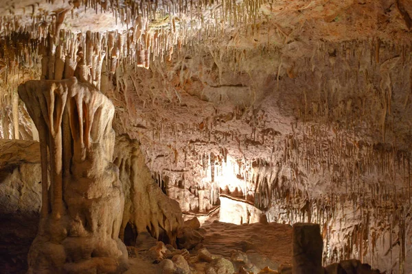 Porto Cristo Mallorca España Nov 2022 Cuevas Subterráneas Las Cuevas — Foto de Stock