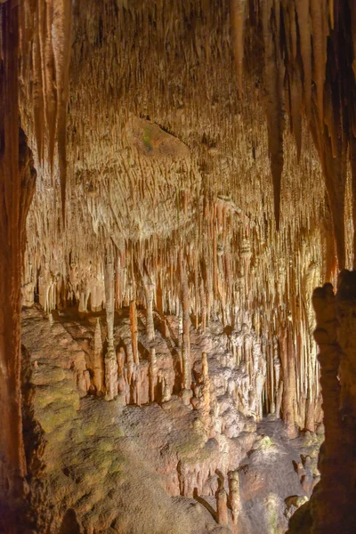 Porto Cristo Mallorca España Nov 2022 Cuevas Subterráneas Las Cuevas — Foto de Stock