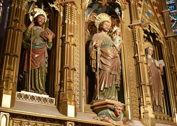 Palma Mallorca Spain Nov 2022 Religious Artwork Palma Cathedral — Stock Photo, Image