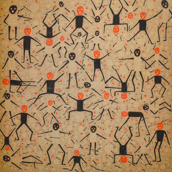 Пальма-де-Майорка, Испания - 10 ноября 2022 года: Художественные работы выставлены в музее современного искусства Эсбалуарда