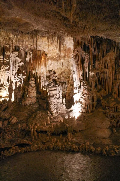 Porto Cristo Mallorca Spain Nov 2022 Underground Caverns Cuevas Del — Stock Photo, Image