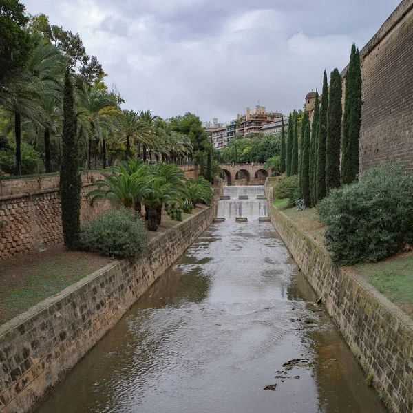 Palma Majorque Espagne Nov 2022 Vues Long Rivière Torente Rierra — Photo