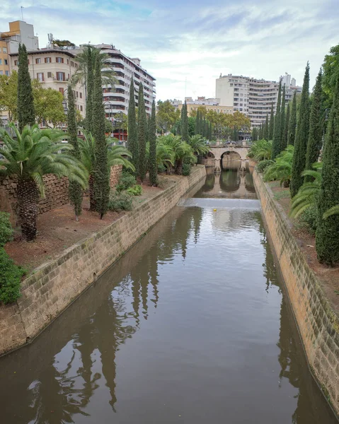 Palma Mallorca España Nov 2022 Vistas Largo Del Torente — Foto de Stock