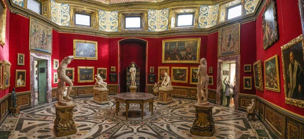 Florença Itália Novembro 2022 Tribuna Uffizi Gallery Florença Itália — Fotografia de Stock