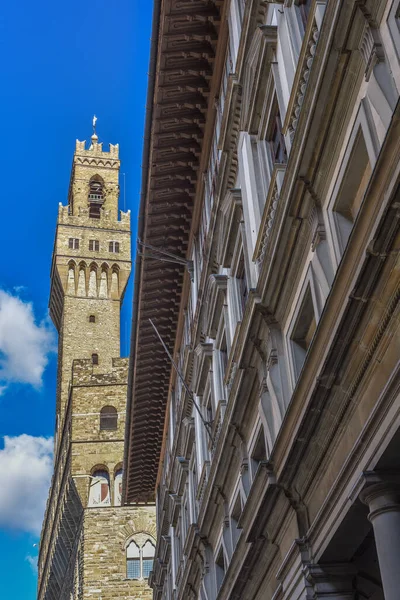 Florencia Italia Nov 2022 Palazzo Vecchio Visto Desde Galería Los — Foto de Stock