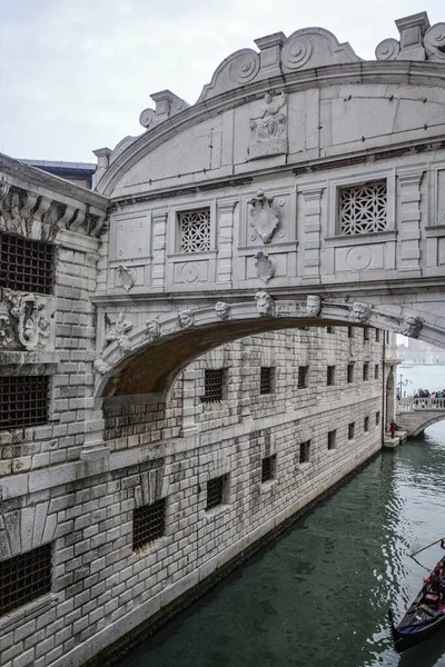 Венеція Італія Nov 2022 Міст Зіткнення Зсередини Палацу Дож Палаццо — стокове фото