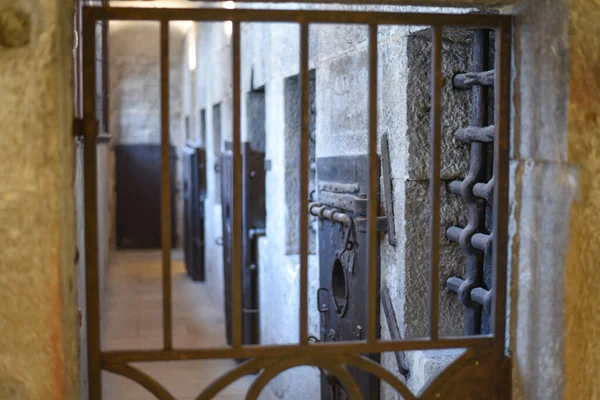 Wenecja Włochy Nov 2022 Więzienne Cele Bary Doges — Zdjęcie stockowe