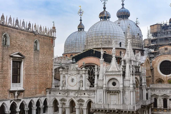 Wenecja Włochy Listopada 2022 Bazylika Marka Wnętrza Pałacu Dożów — Zdjęcie stockowe