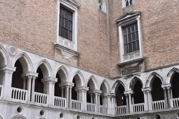 Венеція Італія Nov 2022 Внутрішні Стіни Палацу Дожів Палаццо Дукале — стокове фото