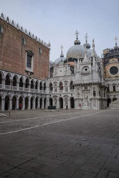 Wenecja Włochy Listopada 2022 Bazylika Marka Wnętrza Pałacu Dożów — Zdjęcie stockowe