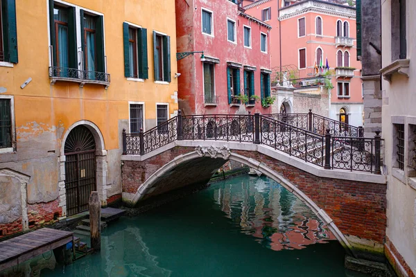 Venetië Italië Nov 2022 Brug Venetiaanse Kanalen — Stockfoto