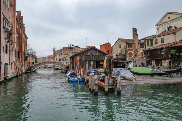 Венеція Італія Nov 2022 Gondola Workshop Squero San Trovaso — стокове фото