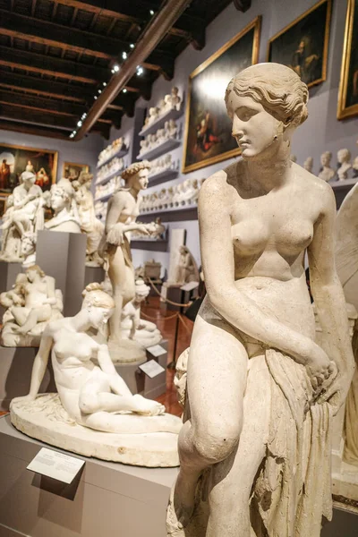 Флоренция Италия Ноября 2022 Года Религиозные Произведения Искусства Мраморные Скульптуры — стоковое фото