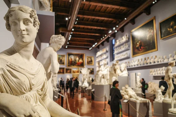 Florence Italy Nov 2022 Religious Artwork Marble Sculptures Academy Gallery — Stock Photo, Image