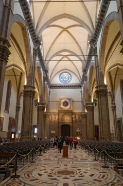 Floransa, İtalya - 22 Kasım 2022: Santa Maria del Fiore Katedrali