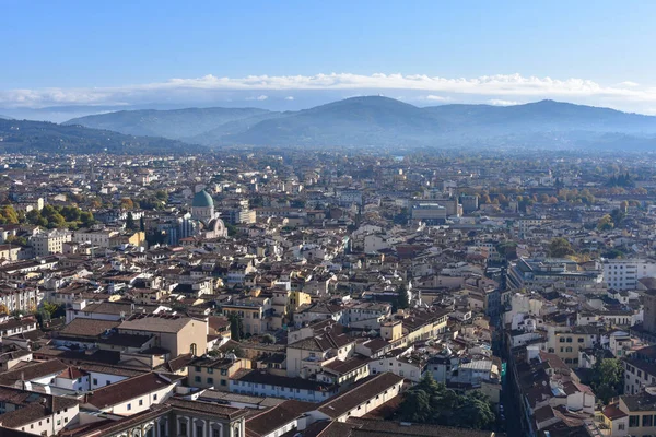 Florença Itália Novembro 2022 Vista Cidade Florença Telhado Basílica Catedral — Fotografia de Stock