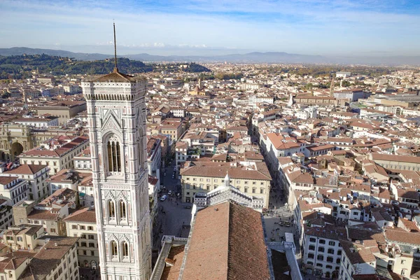Firenze Nov 2022 Veduta Panoramica Firenze Dal Tetto Della Basilica — Foto Stock