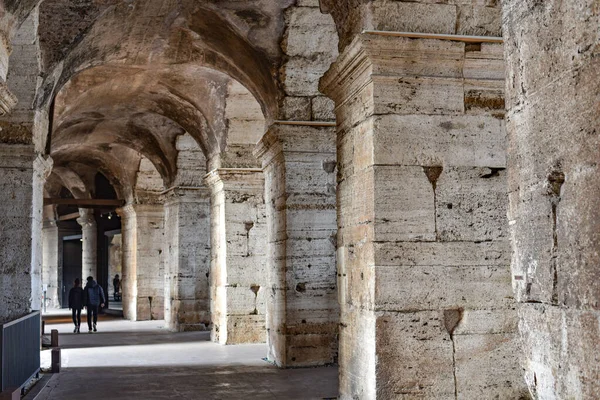 Řím Itálie Listopadu 2022 Koloseum Světově Proslulý Římský Amfiteátr — Stock fotografie