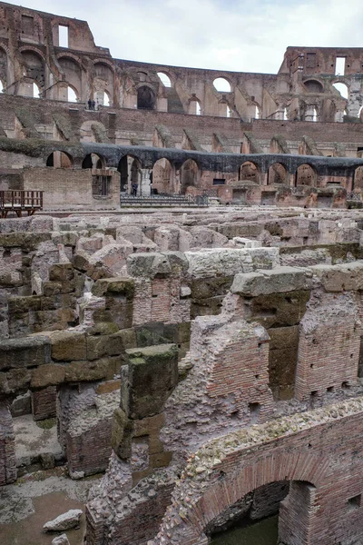 Rom Italien 2022 Das Kolosseum Weltberühmtes Römisches Amphitheater — Stockfoto