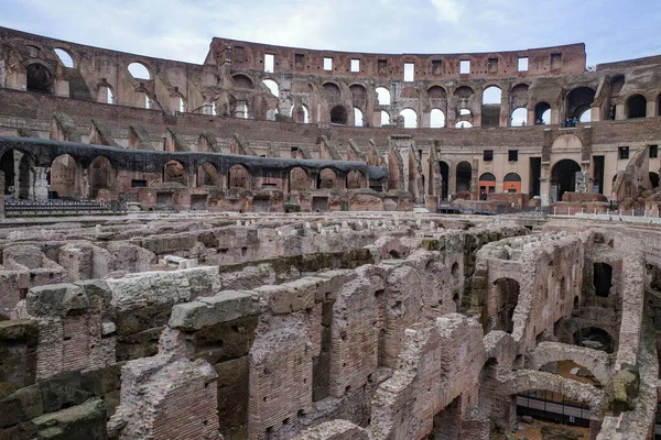 Roma Italia Nov 2022 Coliseo Anfiteatro Romano Fama Mundial — Foto de Stock