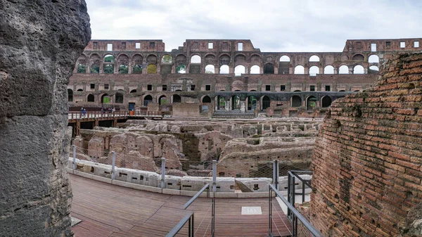 Рим Італія Листопада 2022 Року Колізей Всесвітньо Відомий Римський Амфітеатр — стокове фото