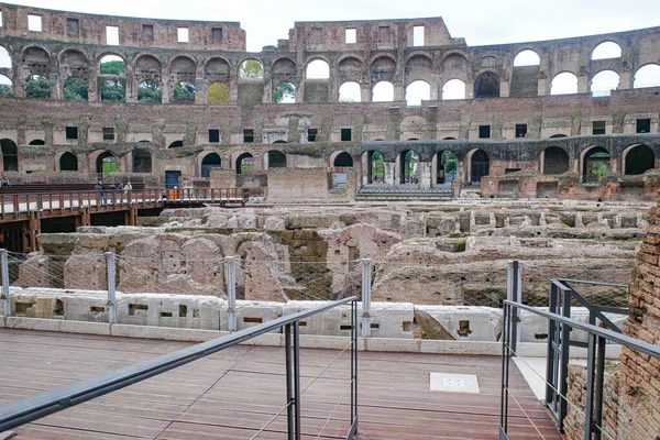Rom Italien 2022 Das Kolosseum Weltberühmtes Römisches Amphitheater — Stockfoto