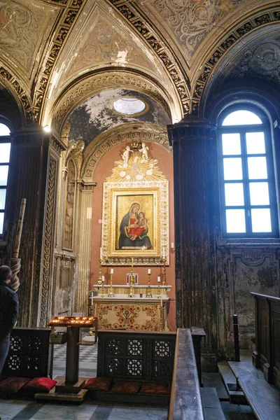 Roma Novembre 2022 Opera Arte Religiosa Nella Basilica Santa Maria — Foto Stock