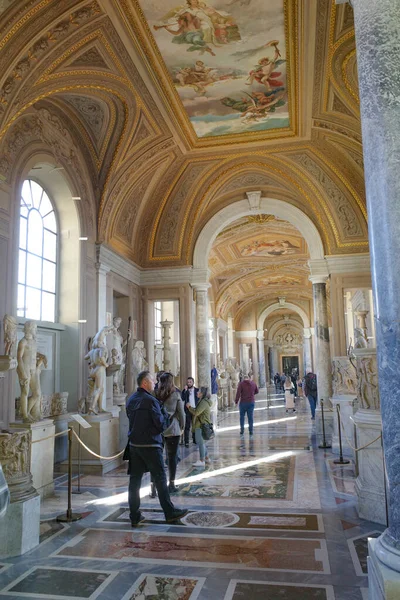 Řím Itálie Listopadu 2022 Galerie Degli Arazzi Galerie Tapisérie Vatikánského — Stock fotografie