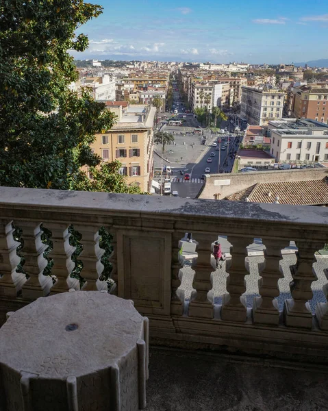 Rom Italien November 2022 Cortile Ottagono Innenhof Des Belvedere Palastes — Stockfoto