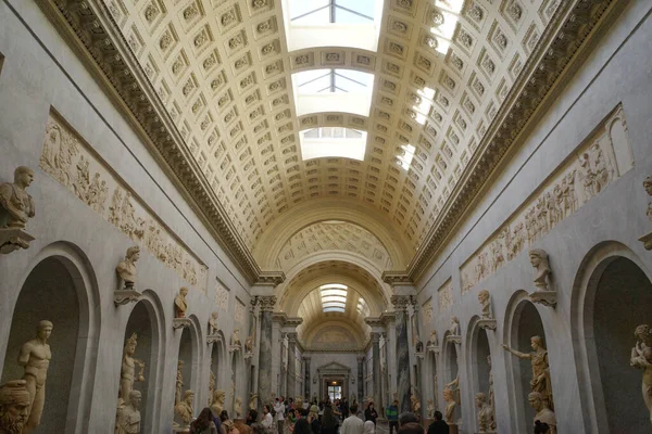 Ρώμη Ιταλία Νοεμβρίου 2022 Μαρμάρινα Γλυπτά Και Προτομές Στο Μουσείο — Φωτογραφία Αρχείου