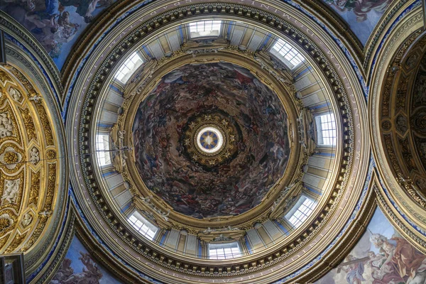 Roma Italia Nov 2022 Sant Agnese Interior Iglesia Agone Piazza — Foto de Stock