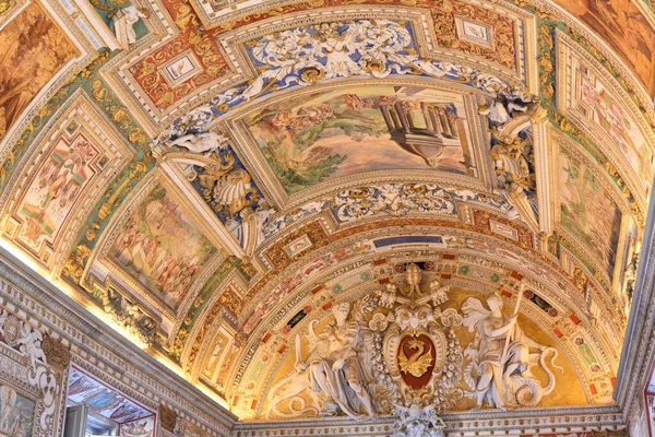 Roma Italia Nov 2022 Galería Carta Geográfica Galería Mapas Museo —  Fotos de Stock
