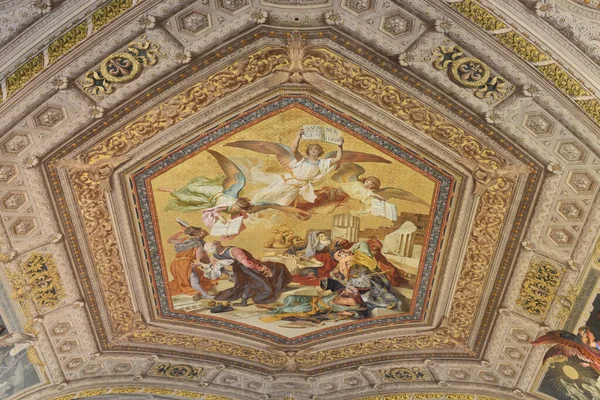 Rome Italy Nov 2022 Galleria Degli Arazzi Tapestry Gallery Vatican — Stock Photo, Image