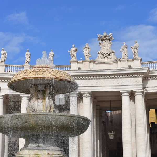 Рим Италия Ноября 2022 Года Собор Святого Петра Площади Святого — стоковое фото