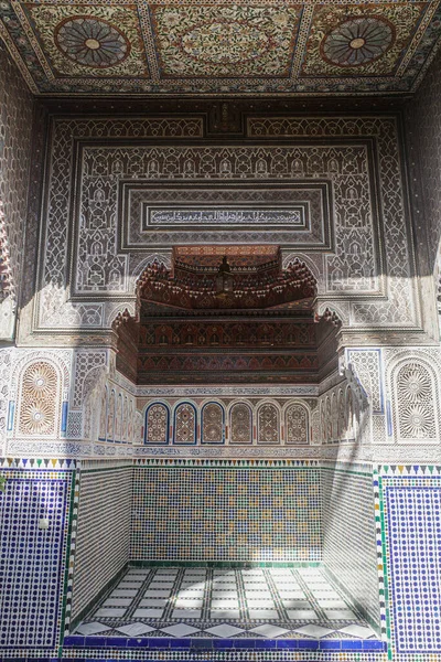 Marrakesch Marokko Februar 2023 Schöne Innenräume Und Architektur Des Historischen — Stockfoto