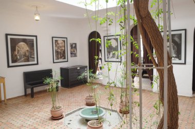 Marakeş, Fas - 10 Şubat 2023: Maison de la Photographie de Marrakech, Fotoğraf Müzesi