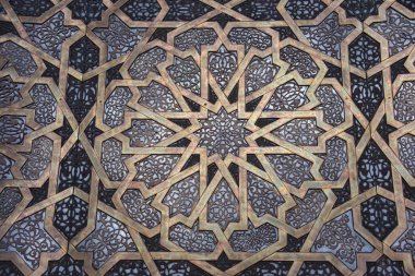 Kazablanka, Fas - 26 Şubat 2023: Hasan II Camii, Kazablanka