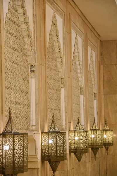 Καζαμπλάνκα Μαρόκο Φεβρουάριος 2023 Washroom Area Hassan Mosque Καζαμπλάνκα — Φωτογραφία Αρχείου