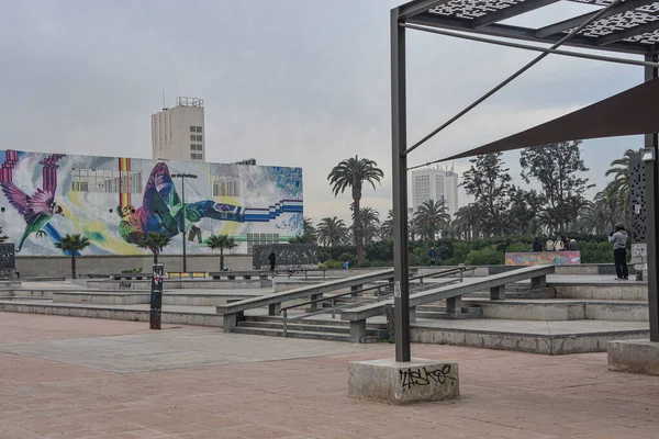 Casablanca Marokko Feb 2023 Arabische Liga Park Het Hart Van — Stockfoto