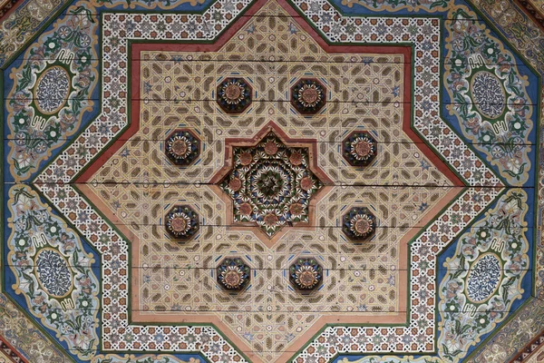 マラケシュ モロッコ 2023年2月8日 歴史的なバハイア宮殿の美しいインテリアと建築 — ストック写真