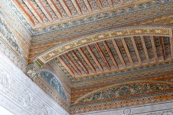 Marrakesch Marokko Februar 2023 Schöne Innenräume Und Architektur Des Historischen — Stockfoto