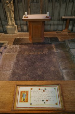 Durham, İngiltere - 12 Temmuz 2023: Durham Katedrali, İngiltere