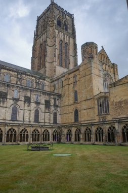 Durham, İngiltere - 12 Temmuz 2023: Durham Cathdral, İngiltere