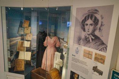 Bamburgh, İngiltere - 13 Temmuz 2023: The Grace Darling Müzesi, Bamburgh, Northumberland