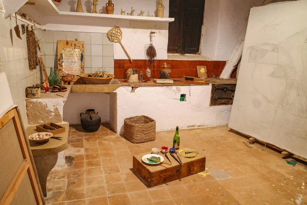 Majorka Hiszpania Paź 2023 Pracownia Pracownia Artysty Juana Miro Muzeum — Zdjęcie stockowe