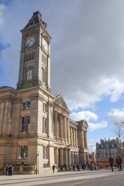 Birmingham, İngiltere - 5 Kasım 2023: Chamberlain Meydanı 'ndaki Birmingham Müzesi ve Sanat Galerisi