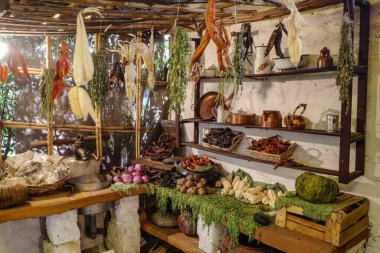 Arequipa, Peru - 4 Aralık 2023: Arequipa 'daki La Nueva Palomino Restoranı