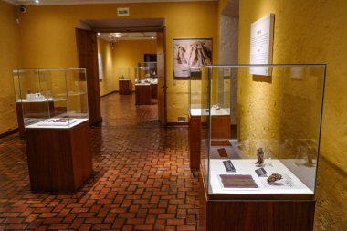 Arequipa, Peru - 4 Aralık 2023: Santuarios Andinos Müzesi, Arequipa