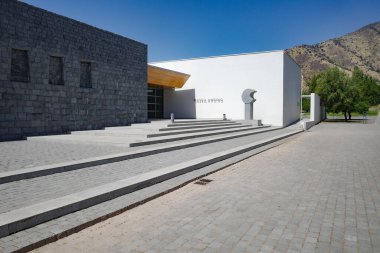 Santiago, Şili - Andino Müzesi 'nin dışı, Santa Rita Vineyard